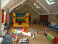 Bouncy Castle in Main Hall